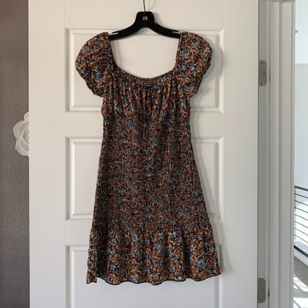 Wild Fable Floral Off-the-Shoulder Mini Dress